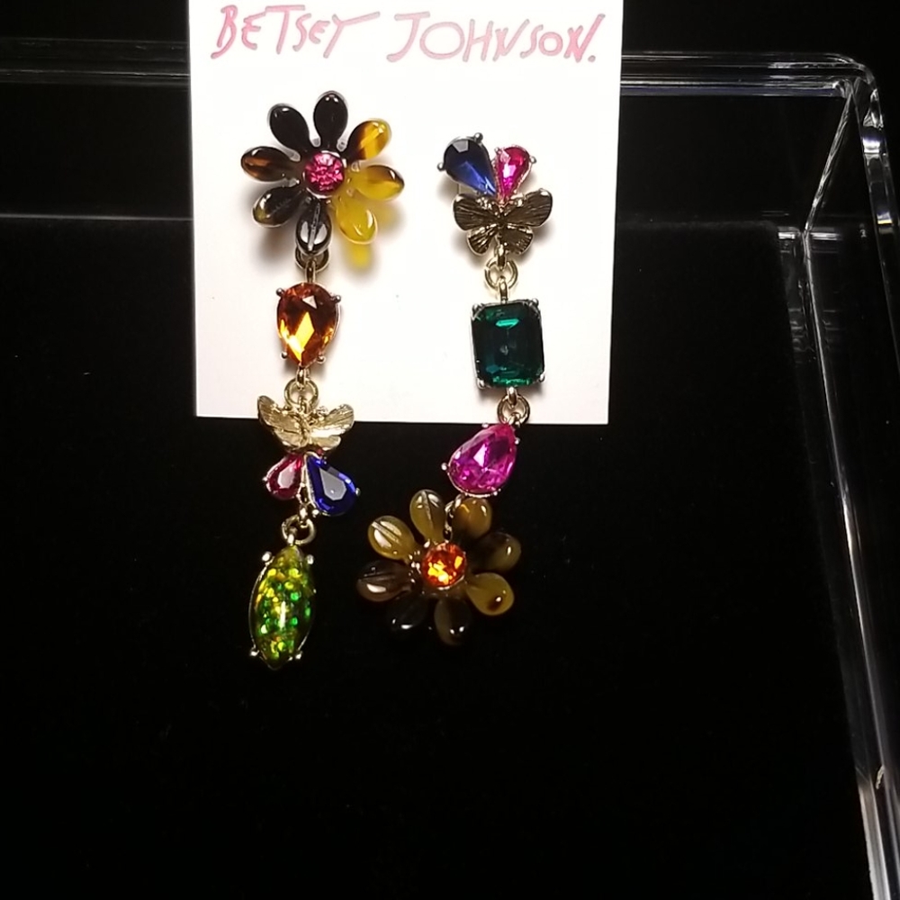 Betsey Johnson Dangle Earrings